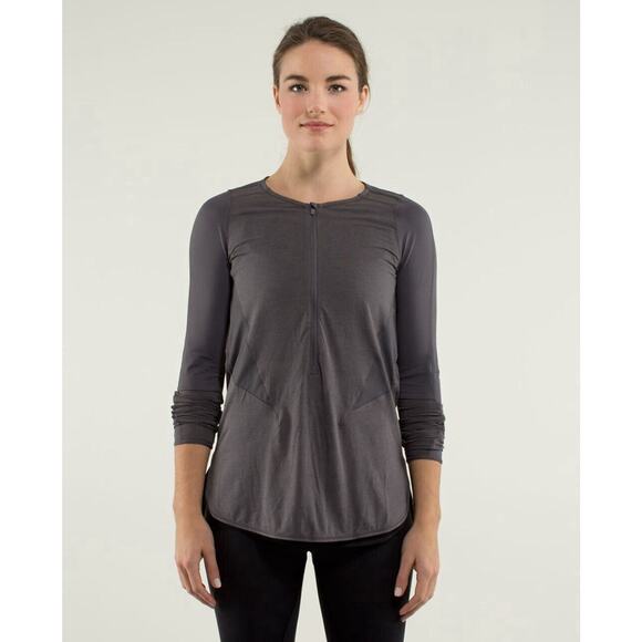 lululemon athletica Tops - Lululemon Small ? Women Ride Inside Long Sleeve T-shirt W3B05S FLAW ER15
